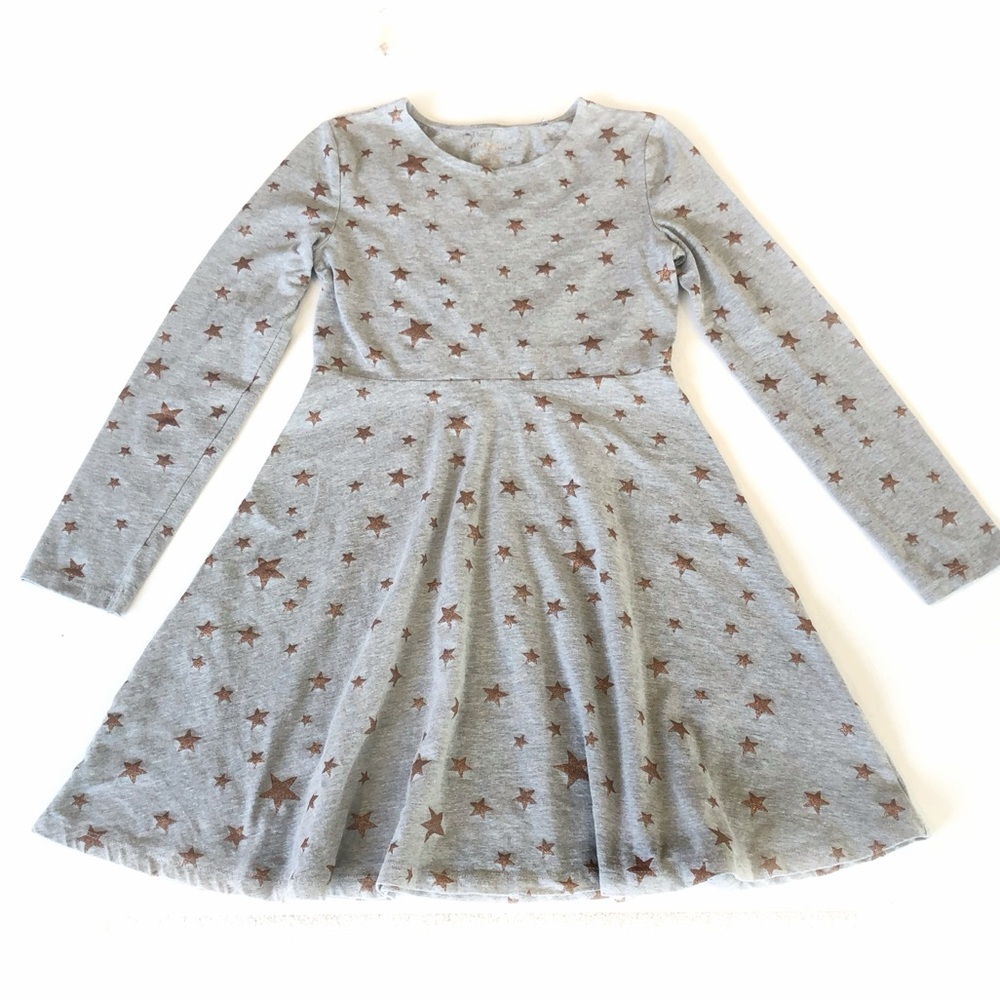BCBGirls metallic star swing dress